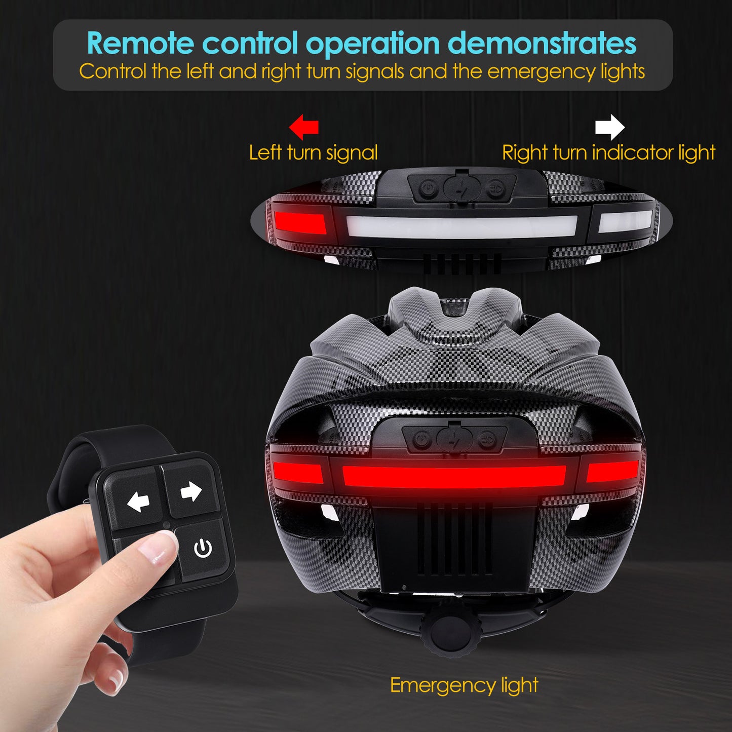 xpootoon Adult Bike Helmet with Bluetooth,Camera Smart, Warning Lights and Rear Turn Signal, 1080P HD Video, Included 64GB Card, GPS Track Recording