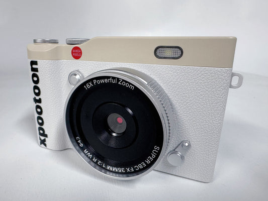 xpootoon 4K Digital Camera for Photography Vlogging: 64 MP Camera for Video - 16x Zoom Camera, 180° Flip Screen Compact Digital Camera