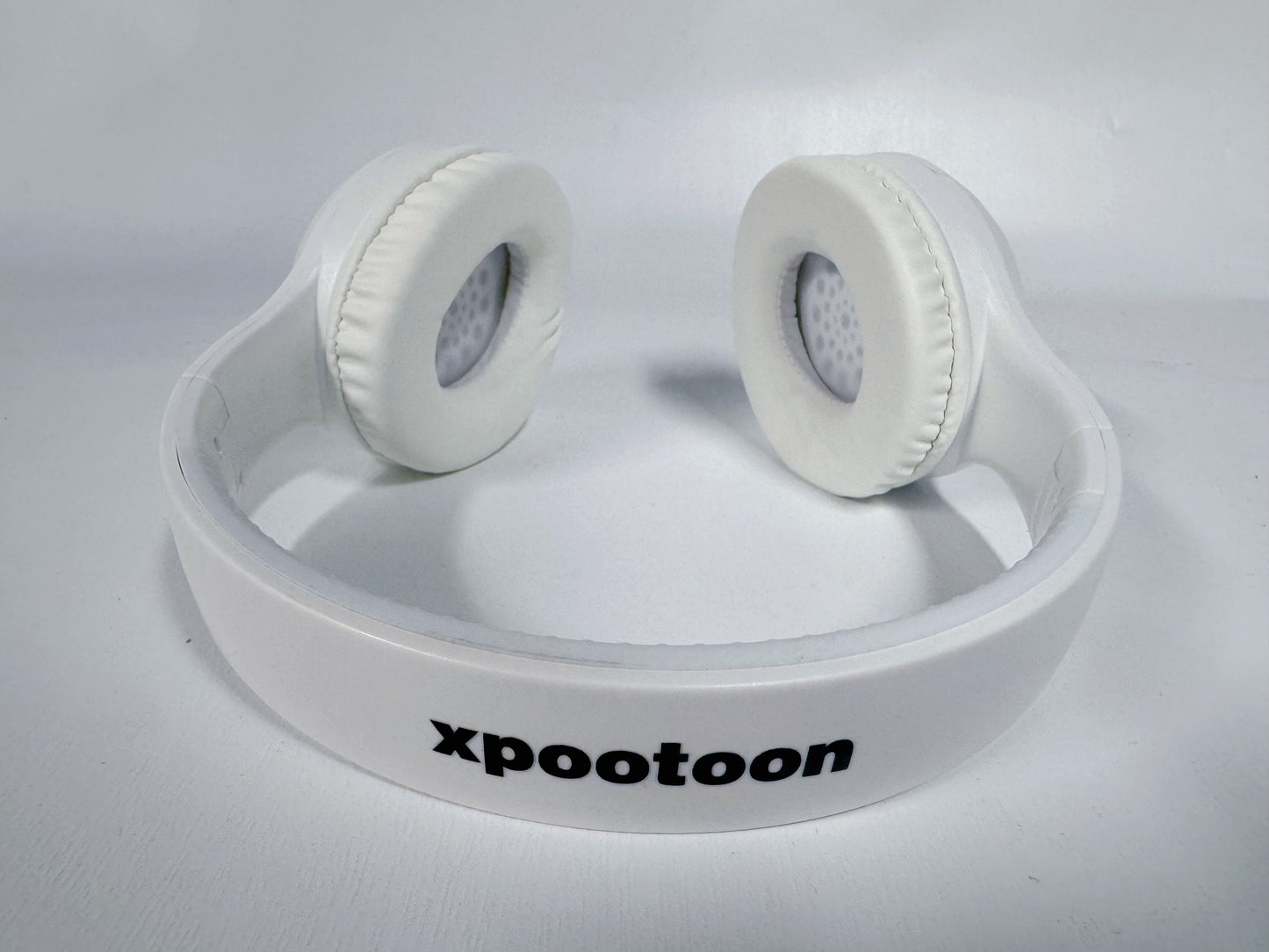 xpootoon Bluetooth Headphones Over Ear, 65H Playtime and 6 EQ Music Modes Wireless Headphones with Microphone, HiFi Stereo Foldable Lightweight Headsets, Deep Bass for Home Office Cellphone PC Ect